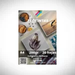 Papel Fotografico Brillante A4 200g/m² 20 Hojas