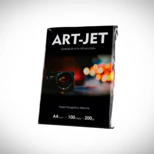 Papel Art-Jet Fotografico A4 Brillante 200g/m² 100 Hojas