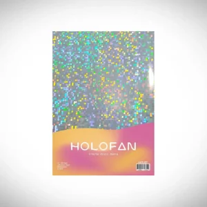 Papel Polipropileno A4 Adhesivo Holofan Efecto Disco Dance 20 Hojas