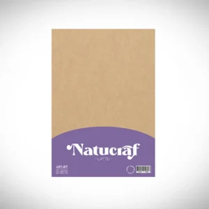 Papel Natucraf A4 Adhesivo Latte 80g/m² 20 Hojas