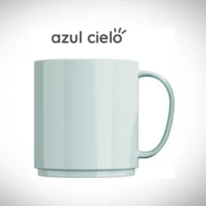 Taza Polimero Azul Cielo por Unidad