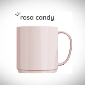 Taza Polimero Rosa Candy por Unidad
