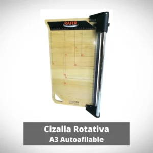 Cizalla rotativa bidireccional autoafilable A3