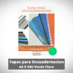 Tapas Para Encuadernar PP A4 Verde Claro X 50