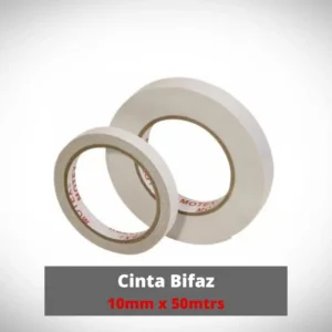 Cinta Bifaz 10mm X 50mtrs