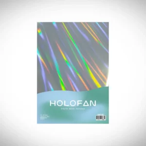 Papel Polipropileno A4 Adhesivo Holofan Efecto Mundo Tornasol 20 Hojas