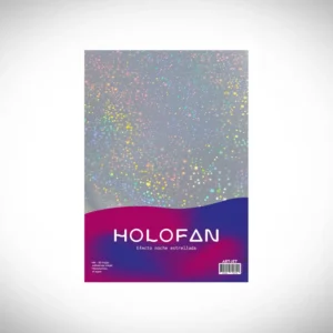 Papel Polipropileno A4 Adhesivo Holofan Efecto Noche Estrellada 20 Hojas