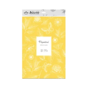 Papelina A4 180g/m² 20 Hojas Amarillo Girasol