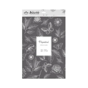 Papelina A4 180g/m² 20 Hojas Gris Piedra