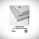 Carton Gris Para Encuadernar A5+ 20 unidades 1 MM