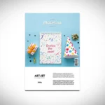 Papel Matelina A4 Doble Faz 260g/m² 50 Hojas