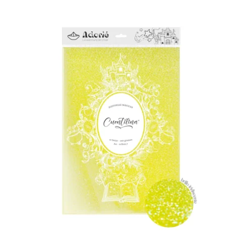Cuentilina A4 Amarillo Carruaje Brillante