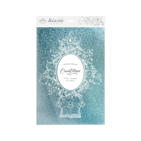 Cuentilina A4 Celeste Zapato de Cristal