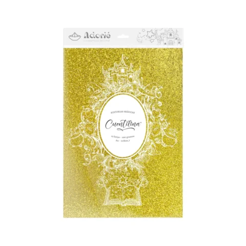 Cuentilina A4 Dorado Estrella