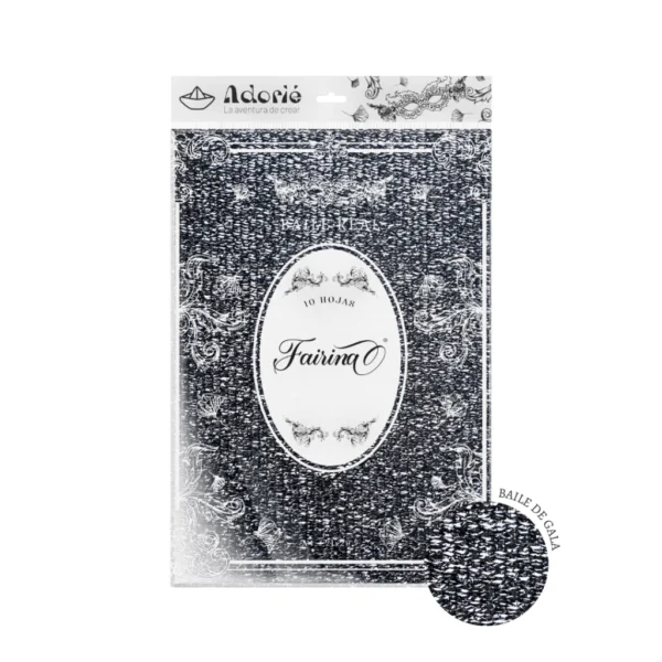 Fairina A4 de Gala 10hjs Negro Charol