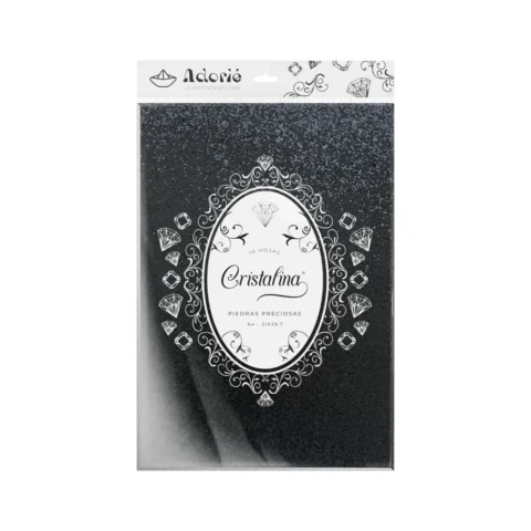 Cristalina A4 10hjs 230grs Negro Onix