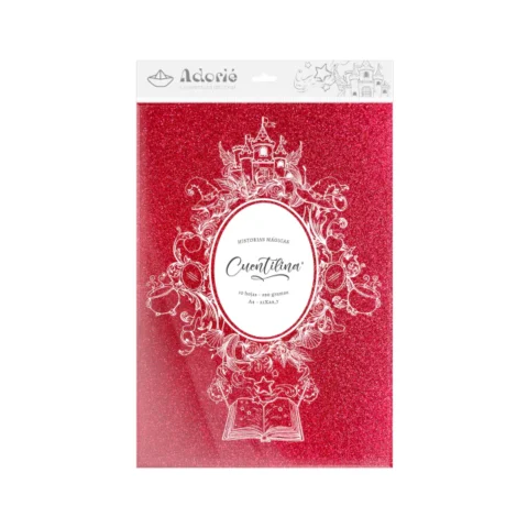 Cuentilina A4 Rojo Rosado