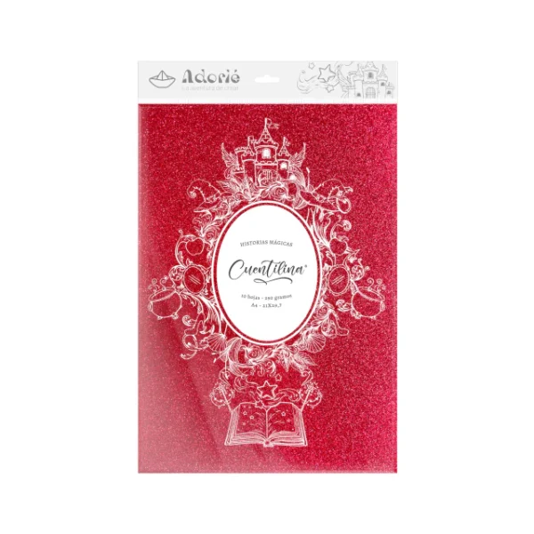 Cuentilina A4 Rojo Rosado