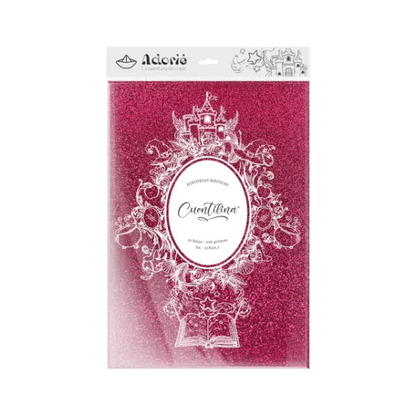 Cuentilina A4 Rosa Sirena