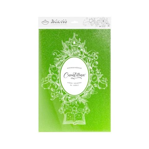 Cuentilina A4 Verde Jardin Reluciente