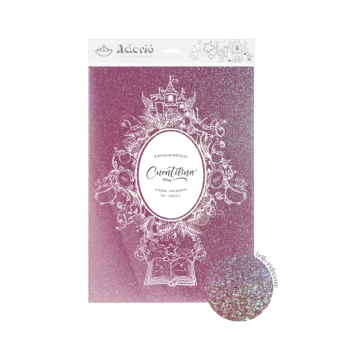 Cuentilina A4 Violeta Alfombra Magica