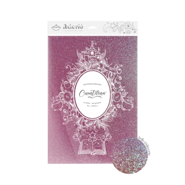 Cuentilina A4 Violeta Alfombra Magica