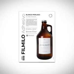 Filmilo Adhesivo Blanco Perlado A4 20hjs