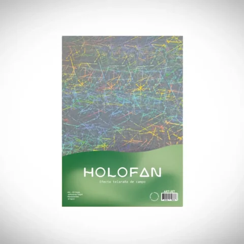 Holofan Efecto Telaraña de Campo A4 20 Hojas