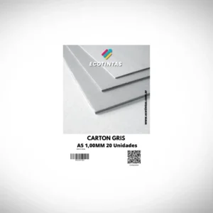 Carton Gris Para Encuadernar A5 20 unidades 1 MM