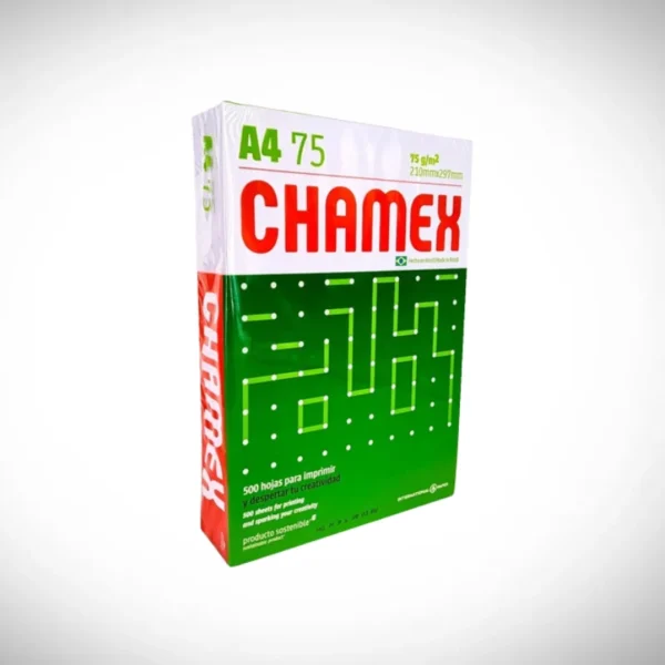 Resma Chamex A4 75g/m² 500 Hojas