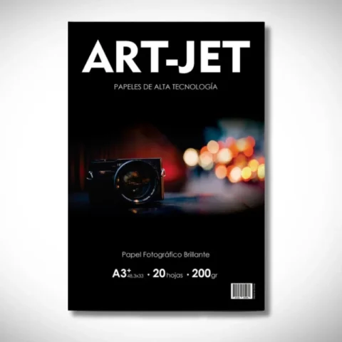 Papel Fotográfico Brillante Art-Jet A3+ 200gr 20Hj