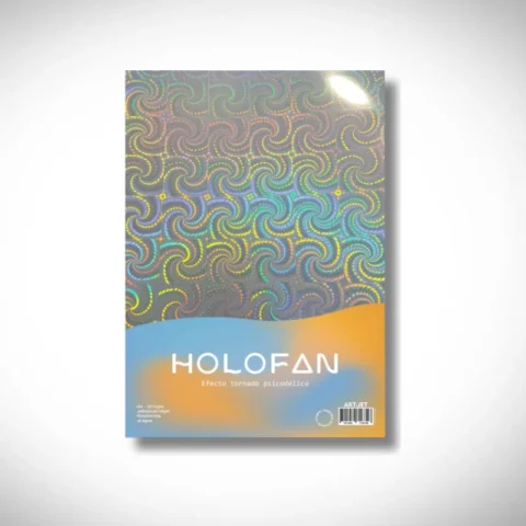 Holofan Efecto Tornado Psicodelico A4 20 Hojas