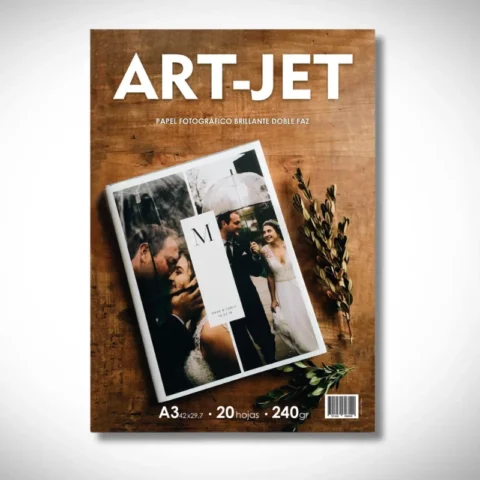 Papel Fotográfico Art-Jet A3 Doble Faz 240gr 20hjs