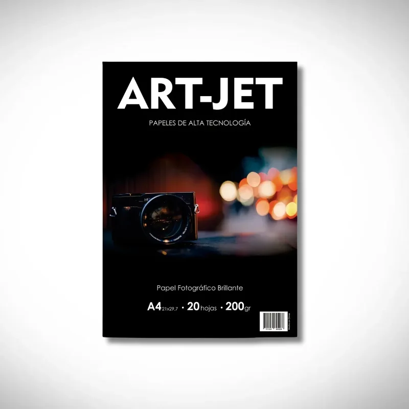 Papel Art-Jet Fotografico A4 200g/m² 20 Hojas